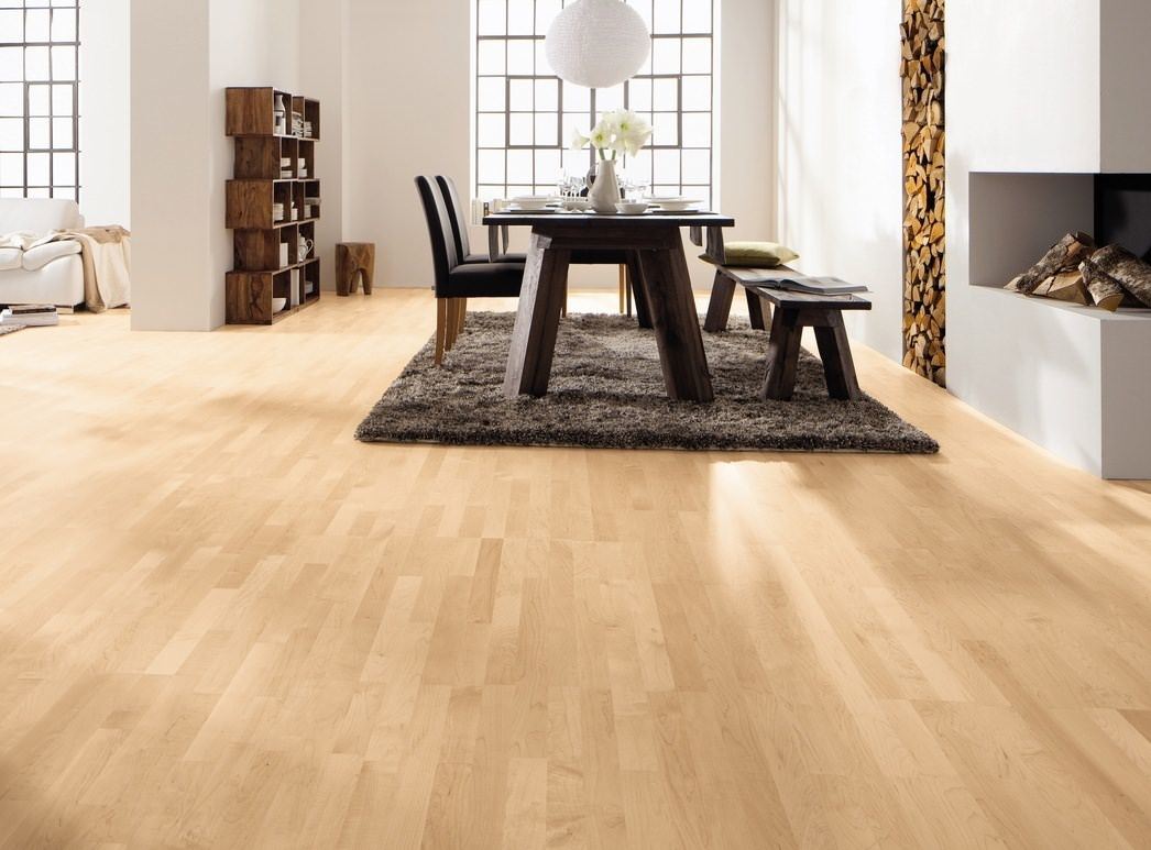 HARO Professional PARKETGULV 4000 3 Stav Canadisk Ahorn Natur permaDur Top Connect