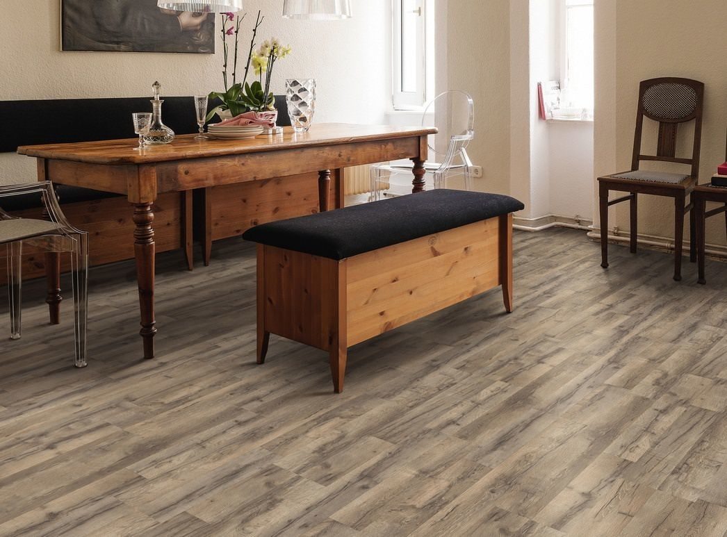 HARO Laminatgulv Specialudgave NKL31 2-stav Grafiteg* børstet mat Lock Connect plus