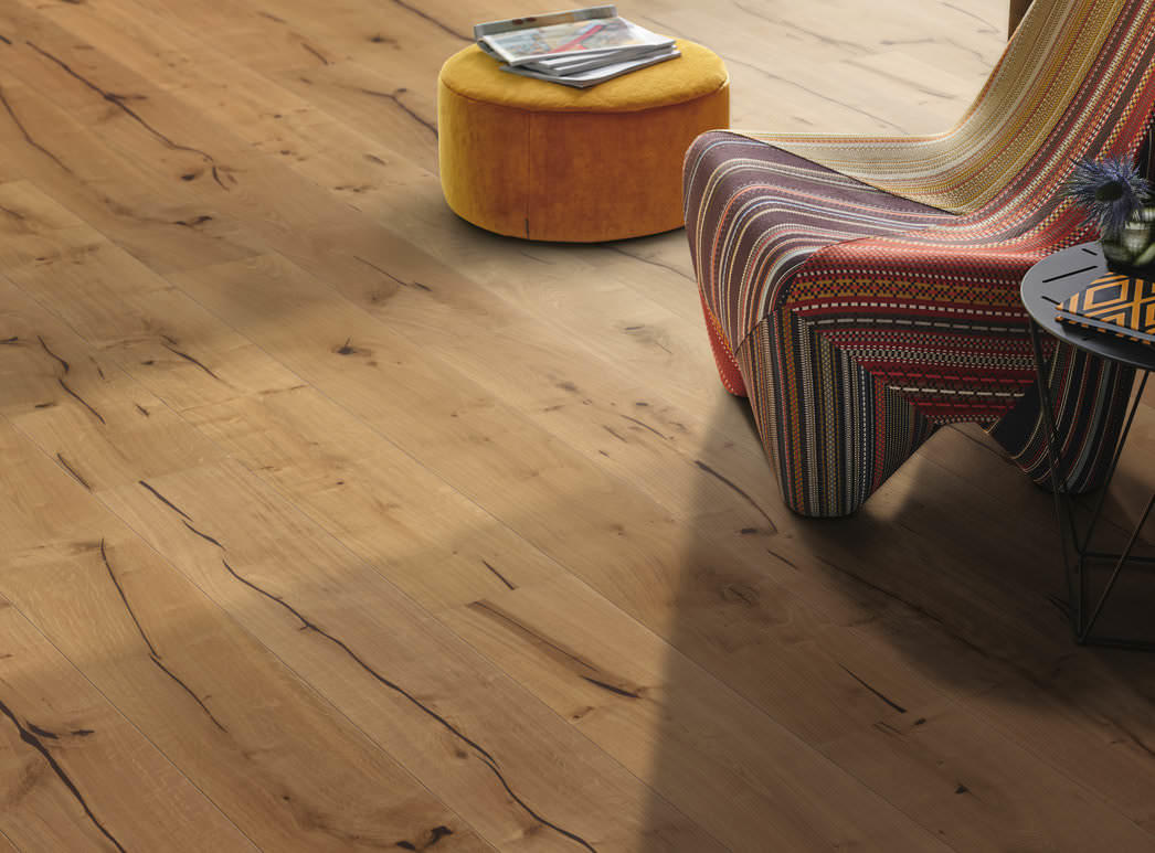 Produktbillede 1 Plank 2V Eg Alabama børstet