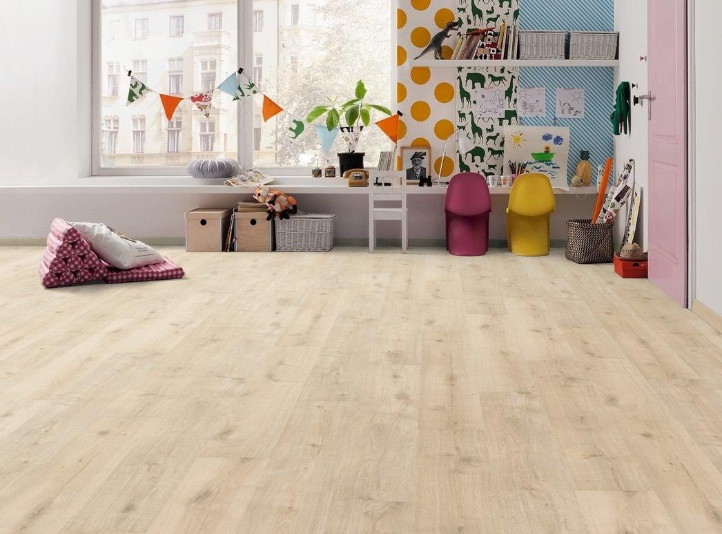 Produktbillede 1 Plank Eg Siena fløjlshvid* soft mat