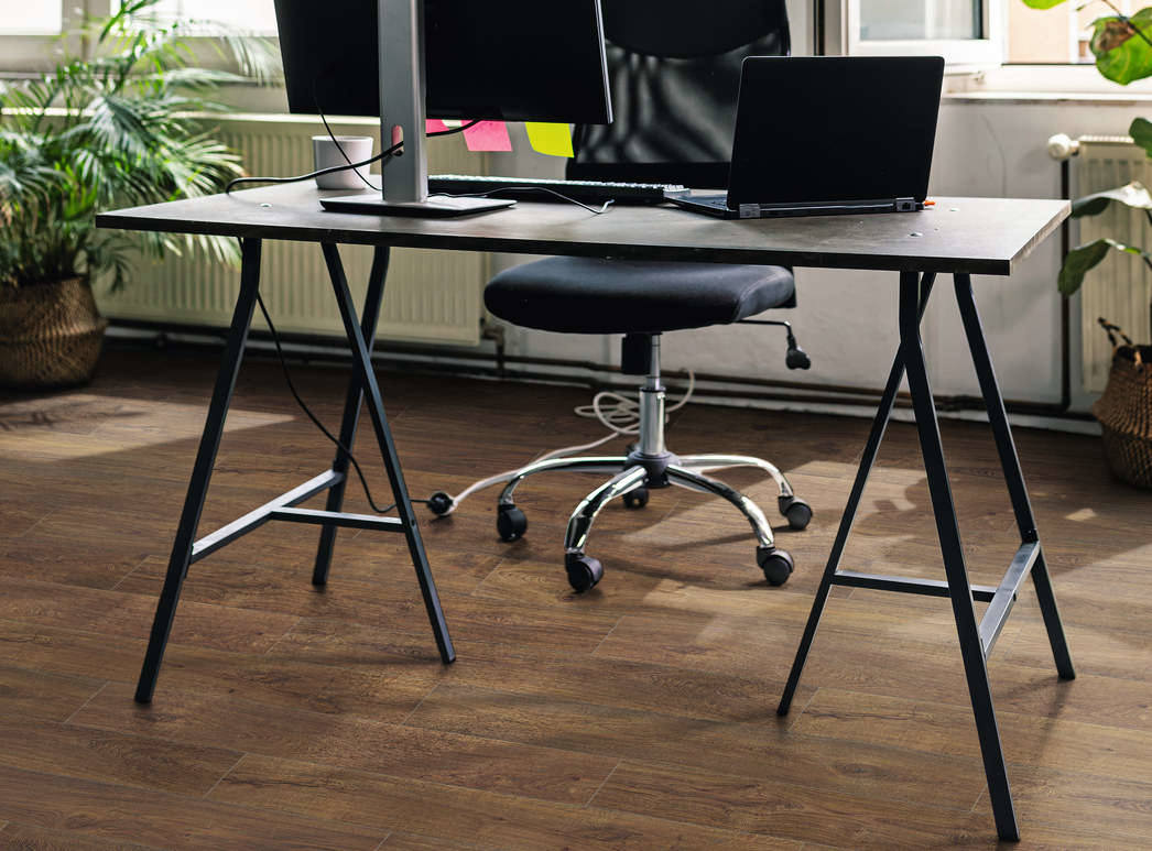 Produktbillede 1 Plank 4V Eg gennemrøget* børstet mat