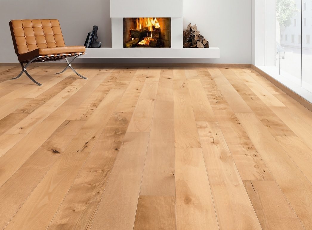 Produktbillede 2 Plank 180 4V Bøg dampet Universal børstet