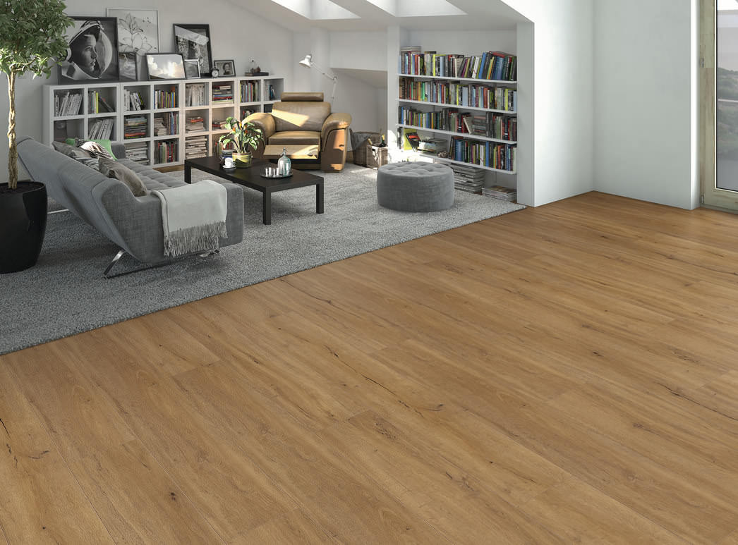 Produktbillede 1 Plank XL 4V Eg Columbia natur* børstet