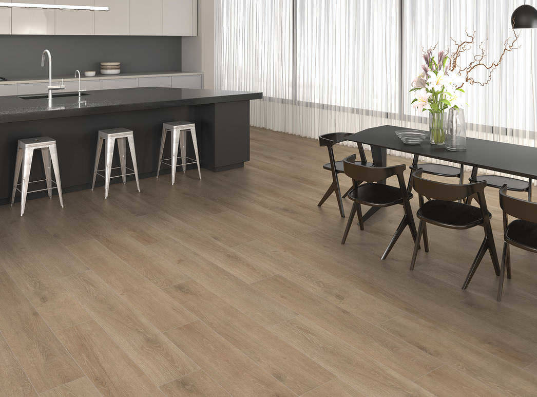 HARO Laminatgulv TRITTY 200 Aqua Plank 4V Eg Veneto crema* authentic matt Silent Pro Top Connect