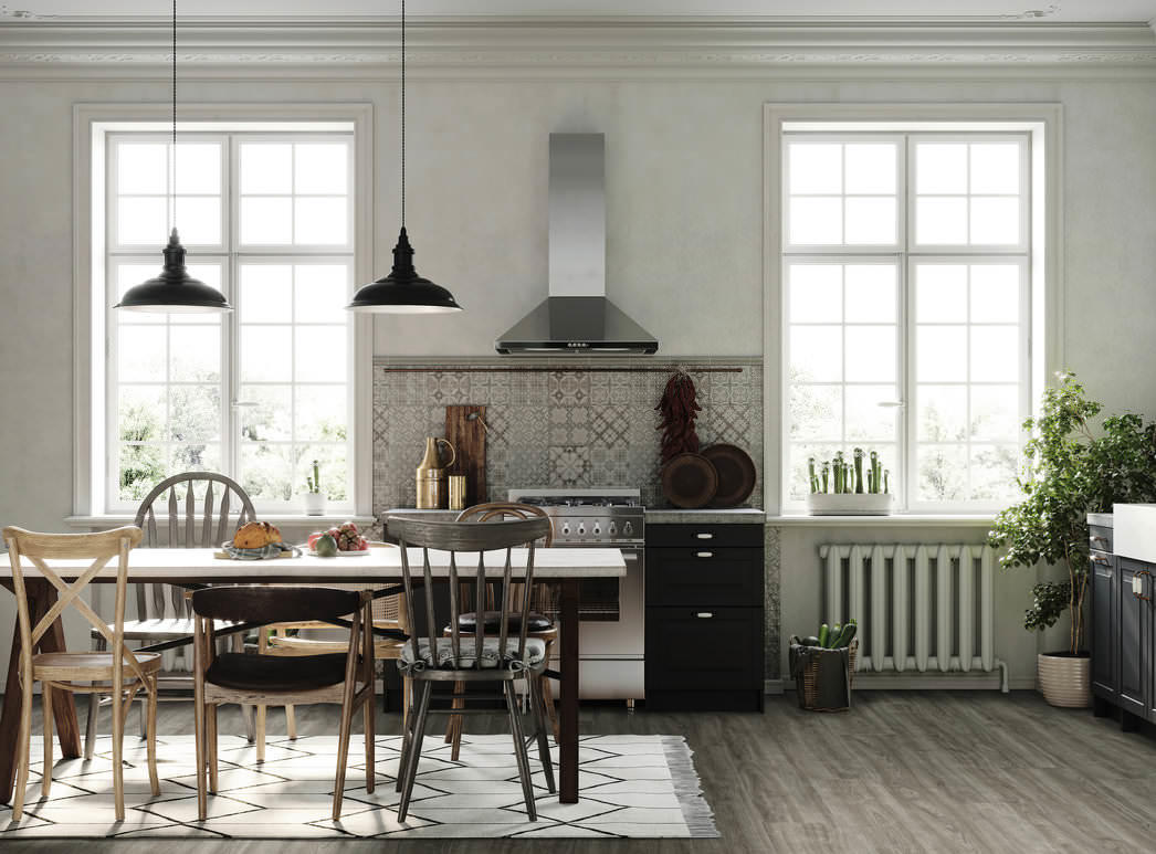 HARO Laminatgulv TRITTY 200 Aqua Gran Via 4V Eg Eleganza antikgrå* authentic Silent CT Top Connect