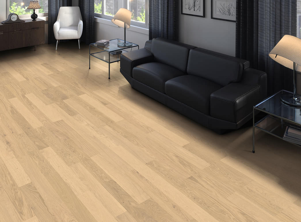 HARO PARKETGULV 4000 Stav Classico Eg invisible Naturale børstet naturaDur Not & fer