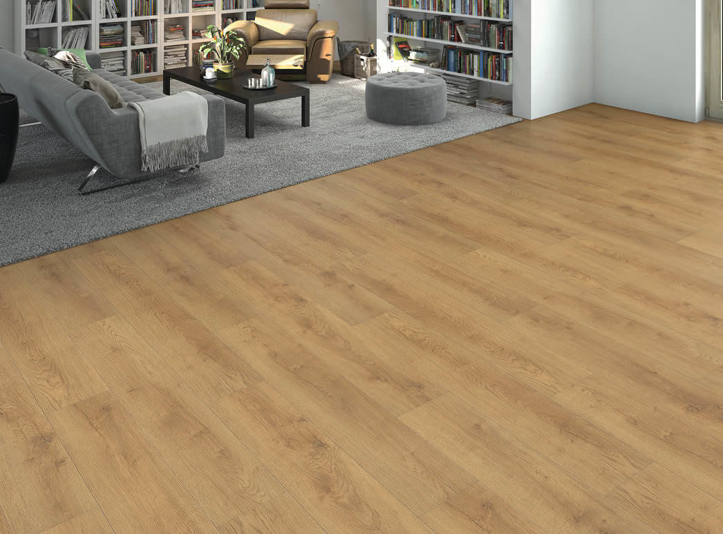 Produktbillede 2 Plank Eg Scarpa natur* børstet mat