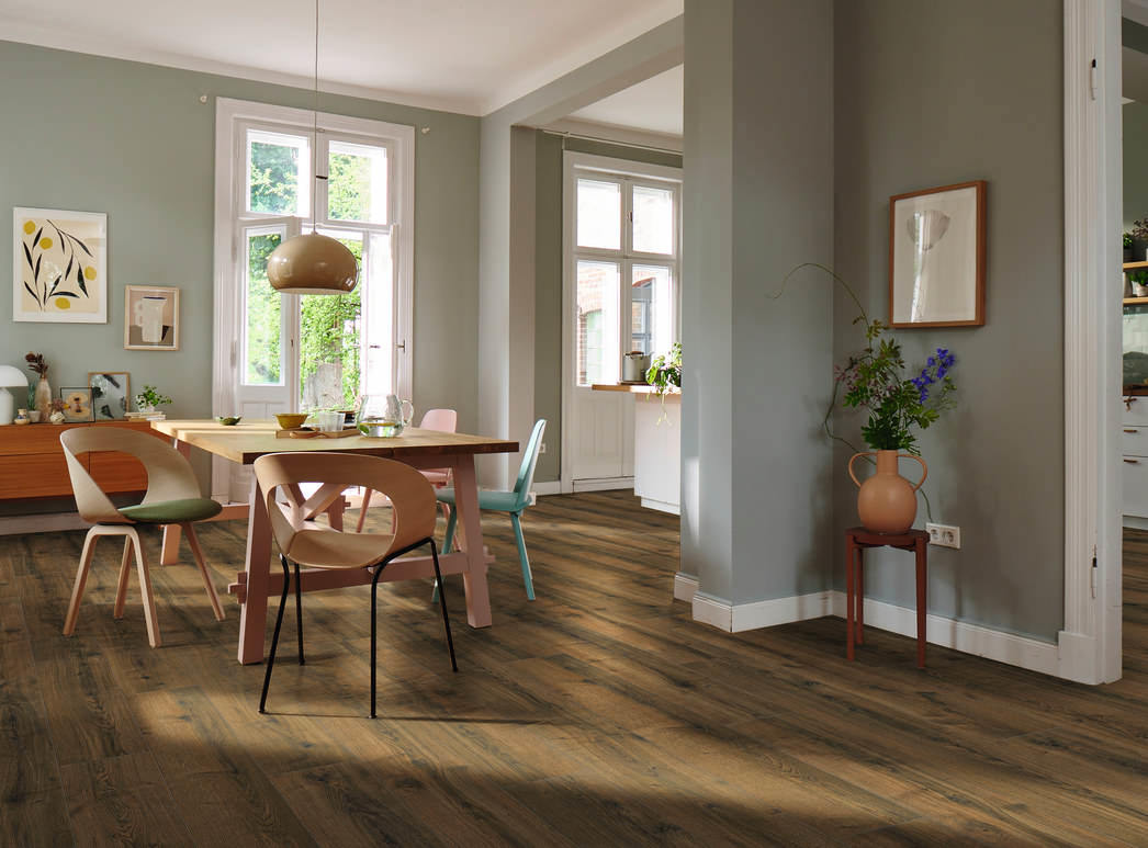 HARO Laminatgulv TRITTY 90 Plank 4V Eg Bari natur* authentic Silent CT Top Connect