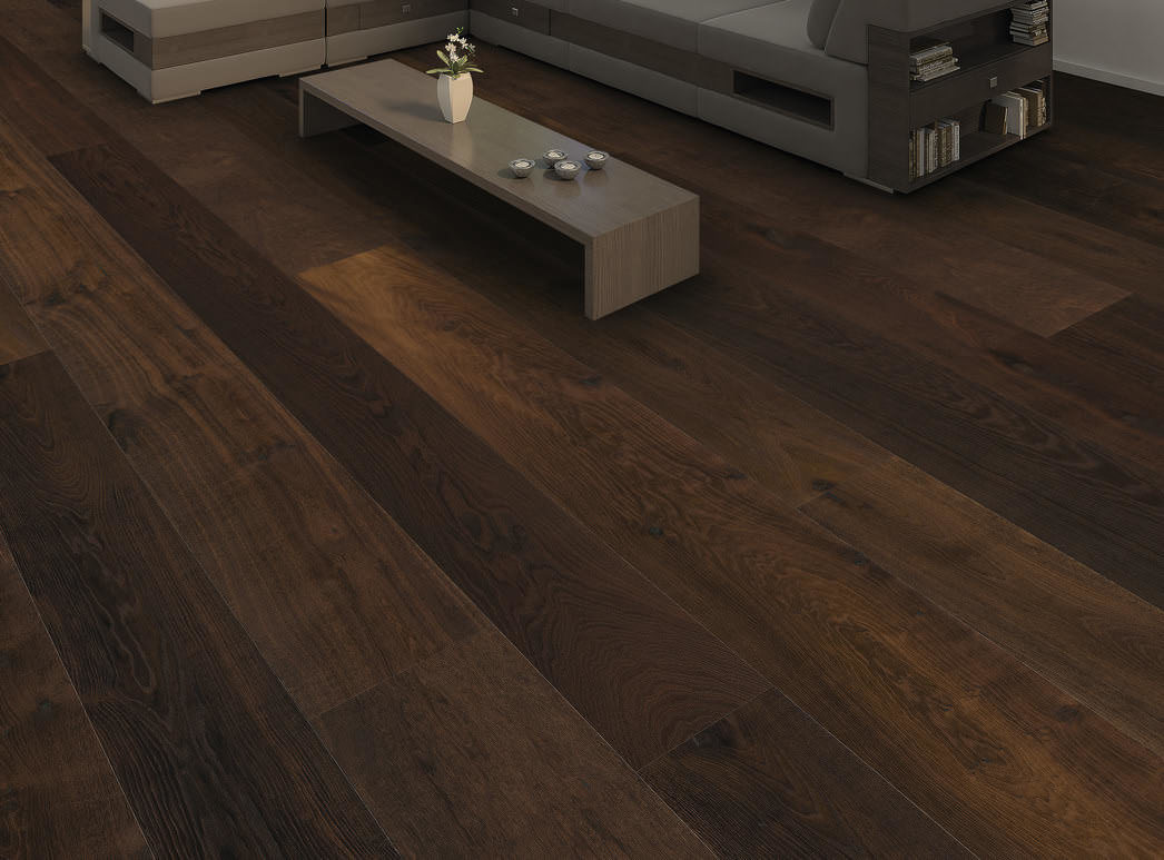 Produktbillede 1 Plank XL 4V Røget eg børstet