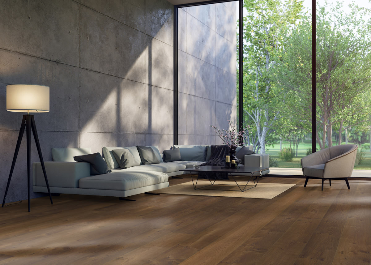 Produktbillede 1 Plank XL 4V Afrikansk eg light Expressiv børstet