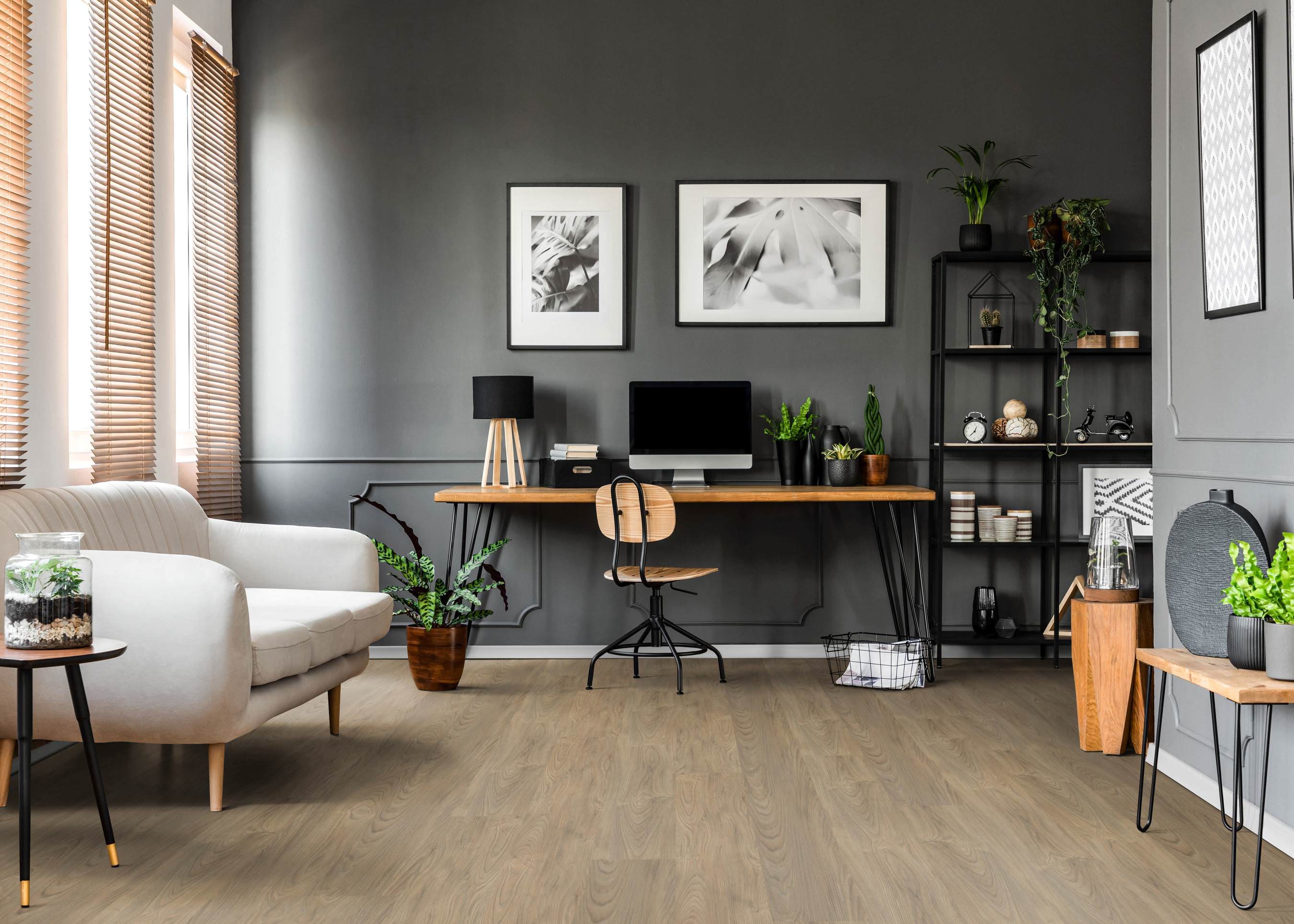 HARO Laminatgulv TRITTY 200 Aqua Gran Via 4V Elm Vario* authentic soft Silent Pro Top Connect