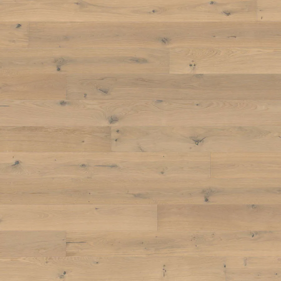 Produktbild HARO PARKETGULV 4000 Plank 180 4V Eg lysehvid Sauvage b&oslash;rstet naturaDur Top Connect