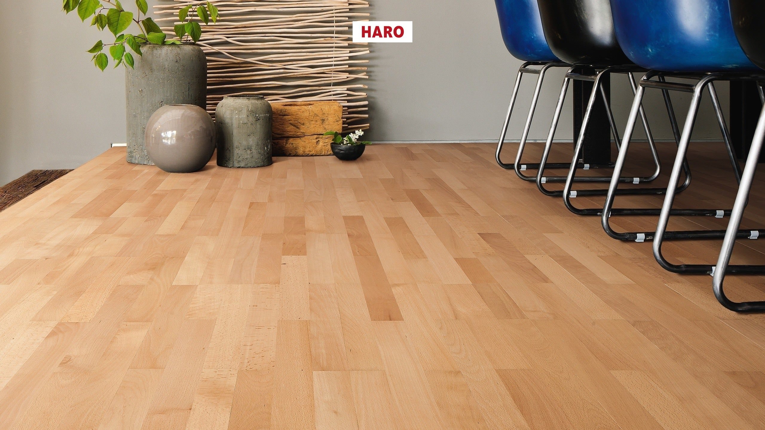 HARO PARKETGULV 4000 3 Stav Bøg dampet Trend permaDur Top Connect