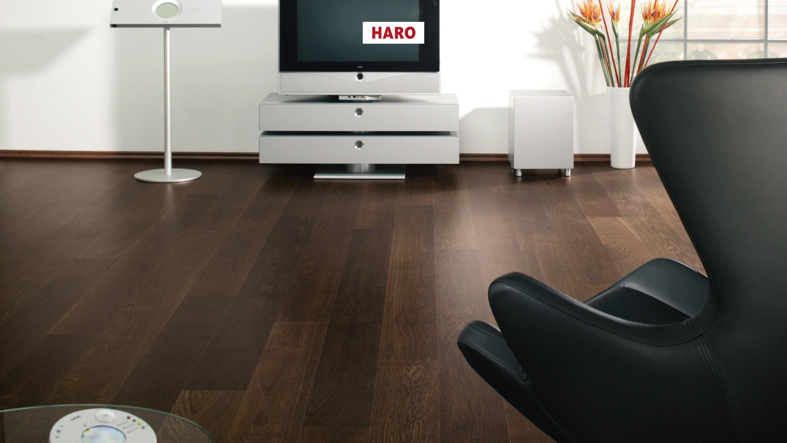 HARO PARKETGULV 4000 Plank 180 Afrikansk eg permaDur Top Connect