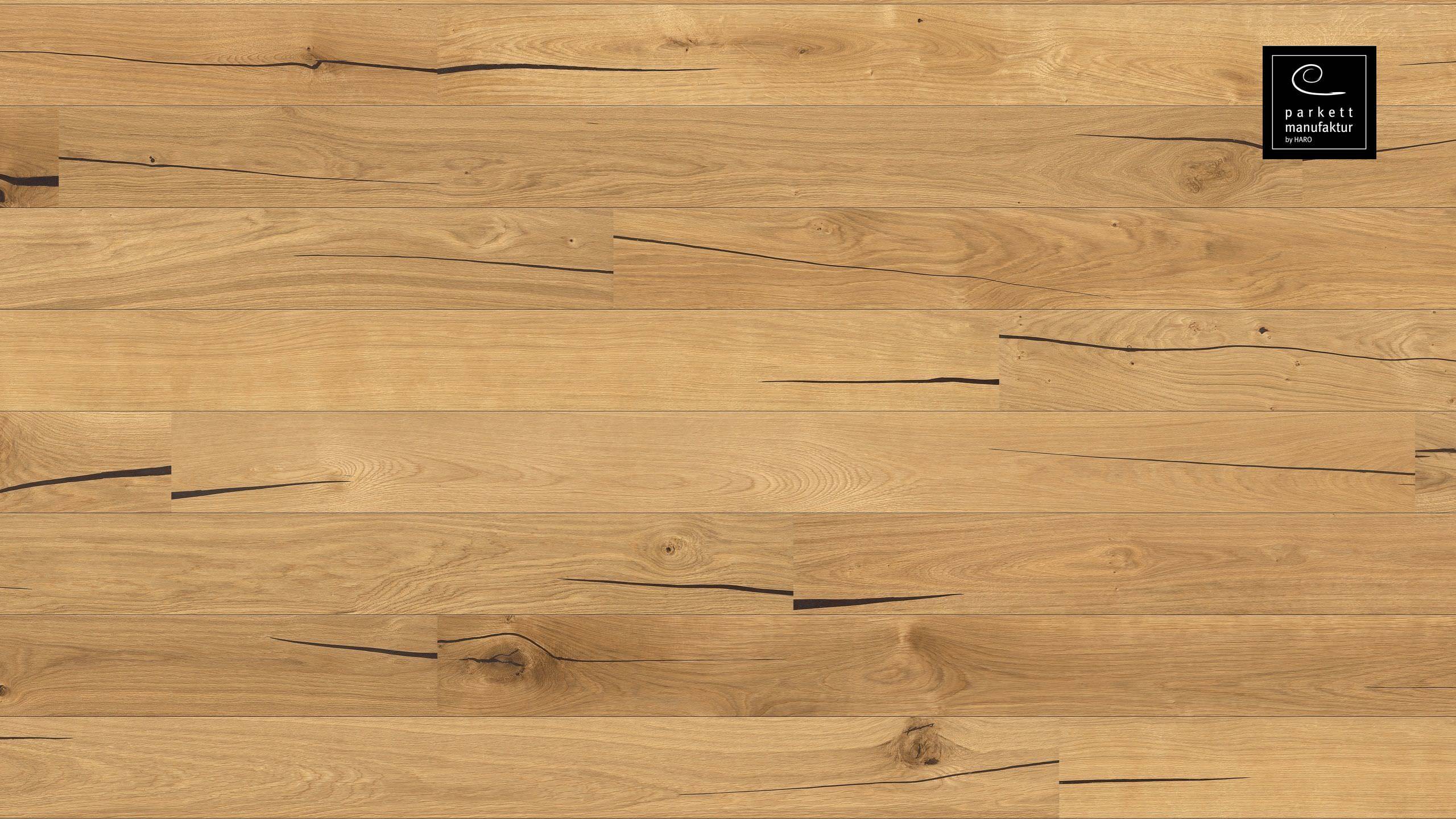 parkettmanufaktur by HARO 4000 Plank 2V Eg Nubia børstet oleovera Top Connect