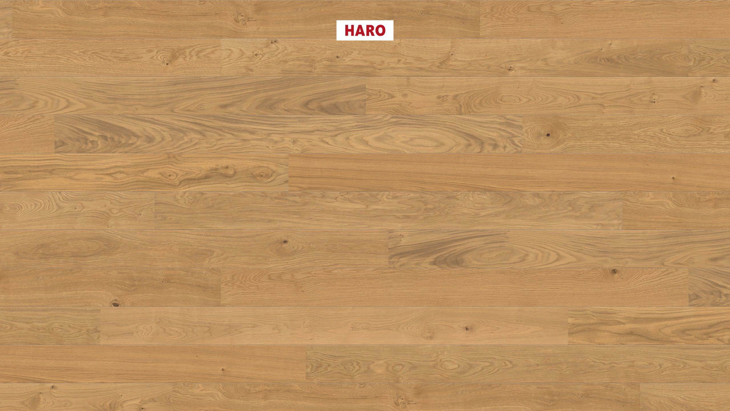 HARO PARKETGULV 4000 Plank 180 2V Eg Markant børstet naturaDur Top Connect