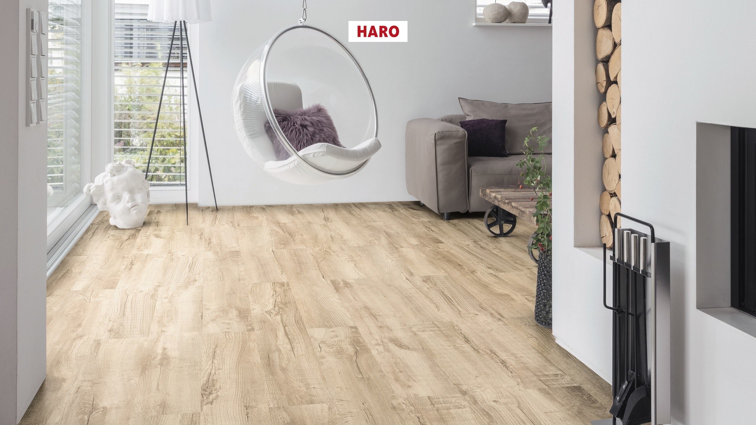 HARO CORKETT Arteo XL 4V Shabby Oak hvid* børstet permaDur Top Connect