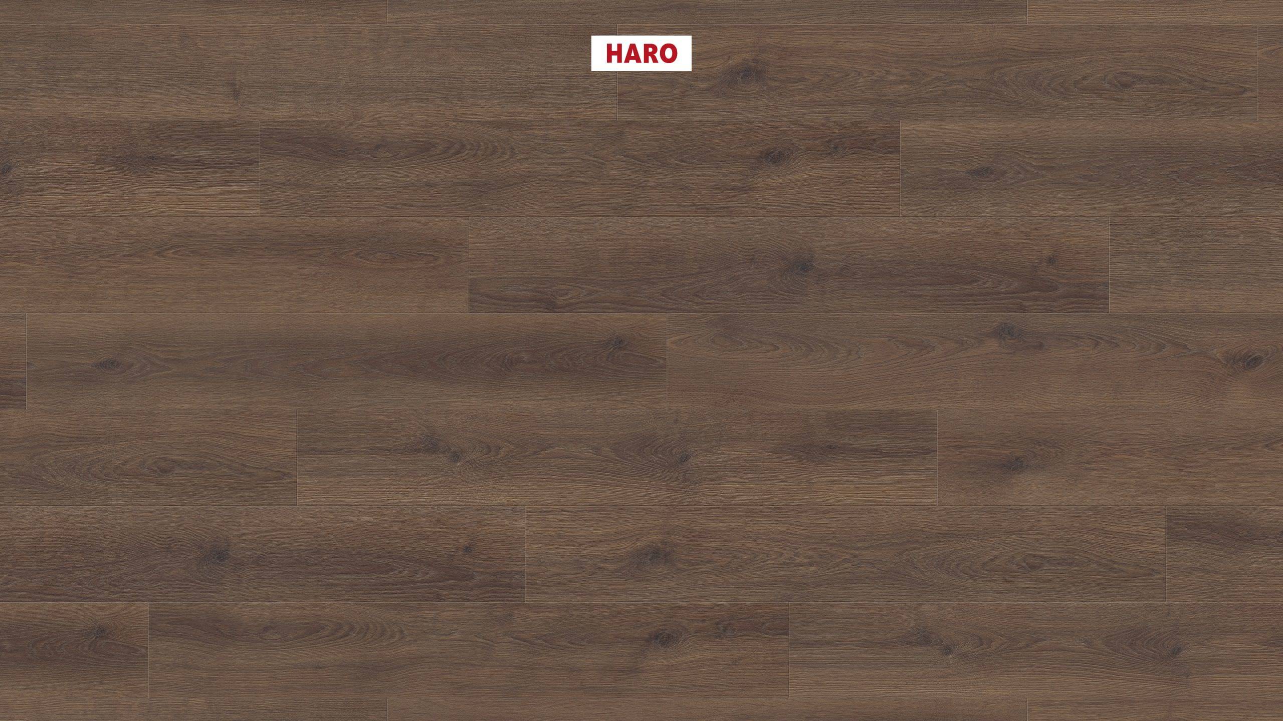 HARO Laminatgulv TRITTY 100 Plank 4V Eg Contura røget* authentic Top Connect