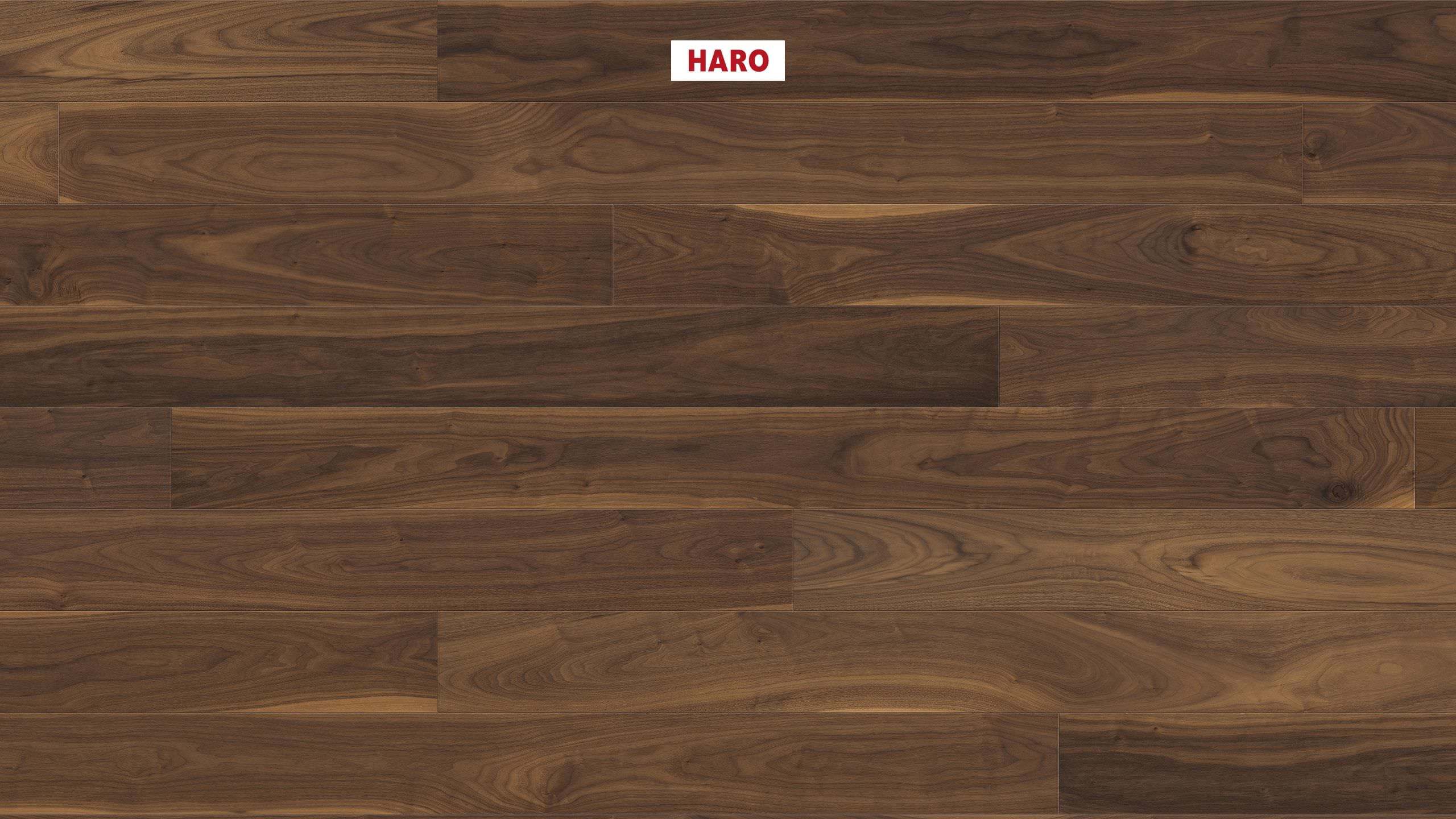 HARO PARKETGULV 4000 Plank 180 4V Amerikansk valnød Universal naturaLin plus Top Connect