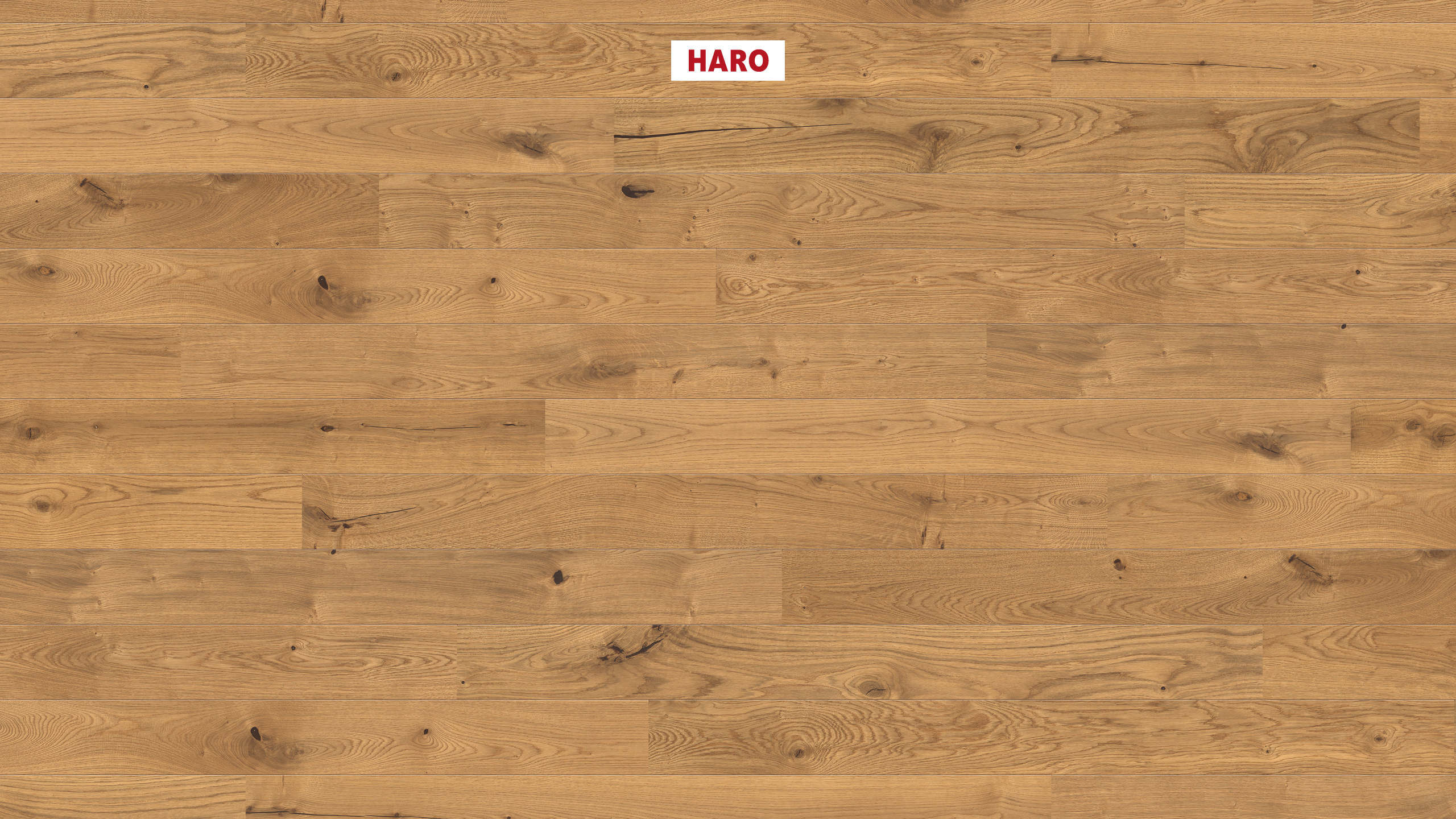 HARO PARKETGULV 4000 Plank 140 2V Eg Sauvage børstet naturaDur Top Connect