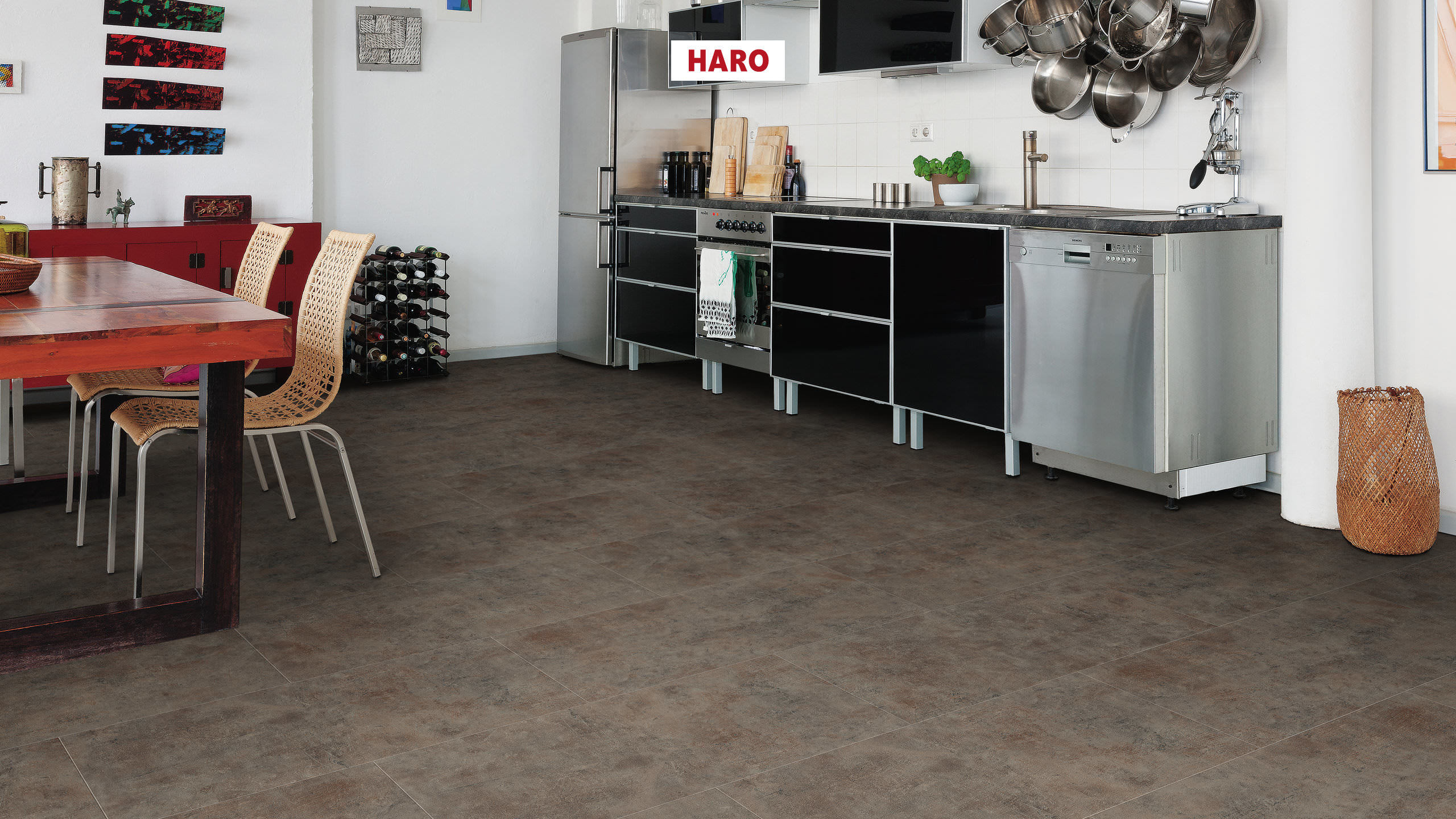 DISANO by HARO ClassicAqua Piazza 4V Rusted metal* sten struktur Top Connect