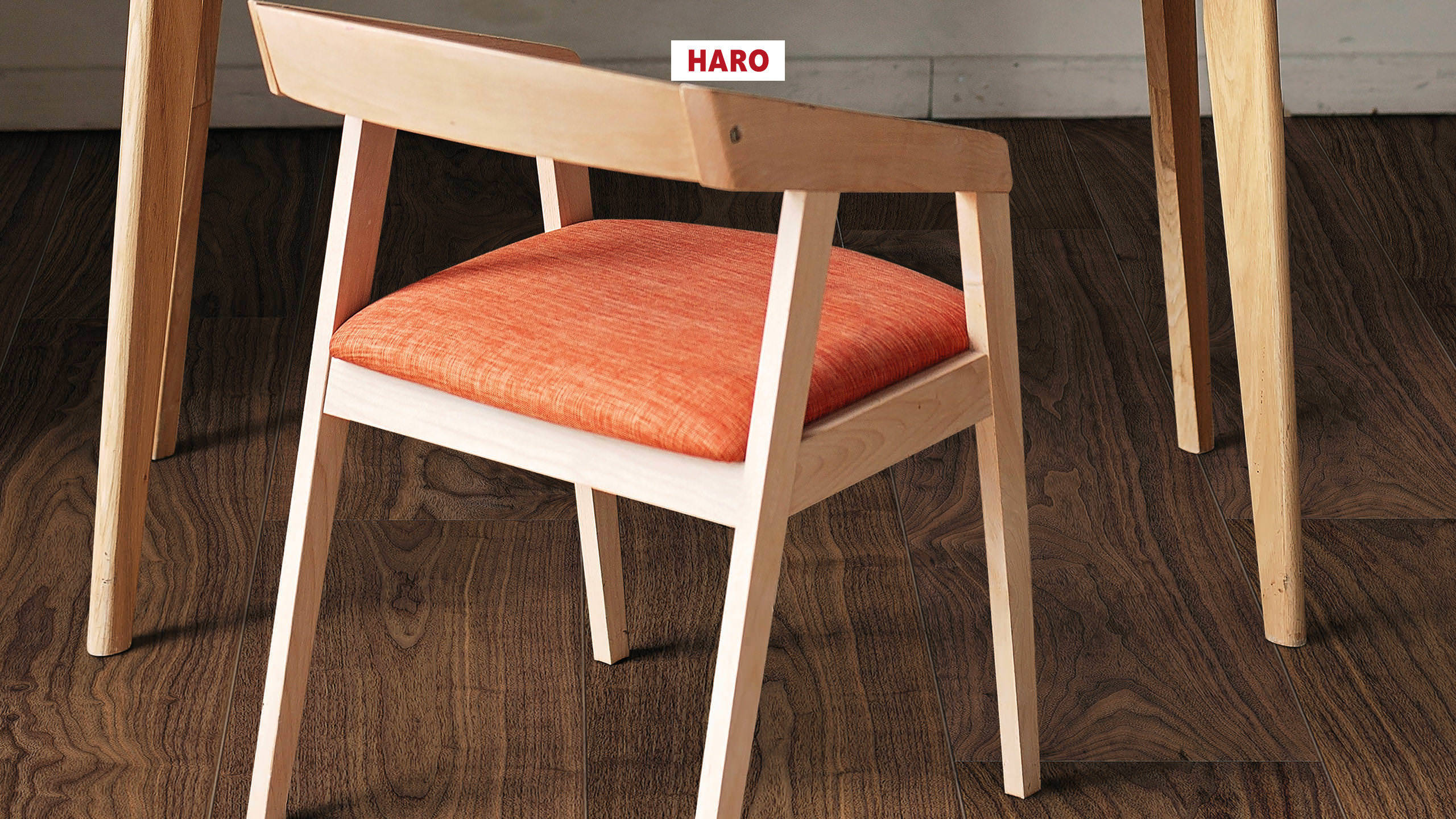 HARO Wood Performance Floor Multivo Plank 4V Amerikansk valnød børstet naturaDur plus Top Connect