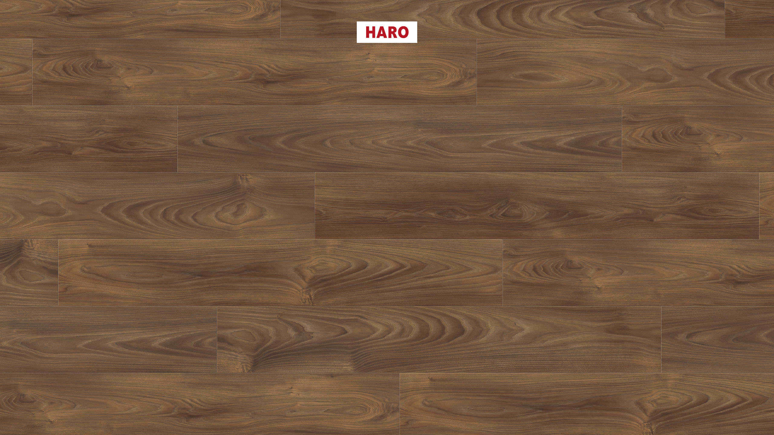 HARO Laminatgulv TRITTY 100 Plank 4V Valnød Vario* authentic soft Silent Pro Top Connect