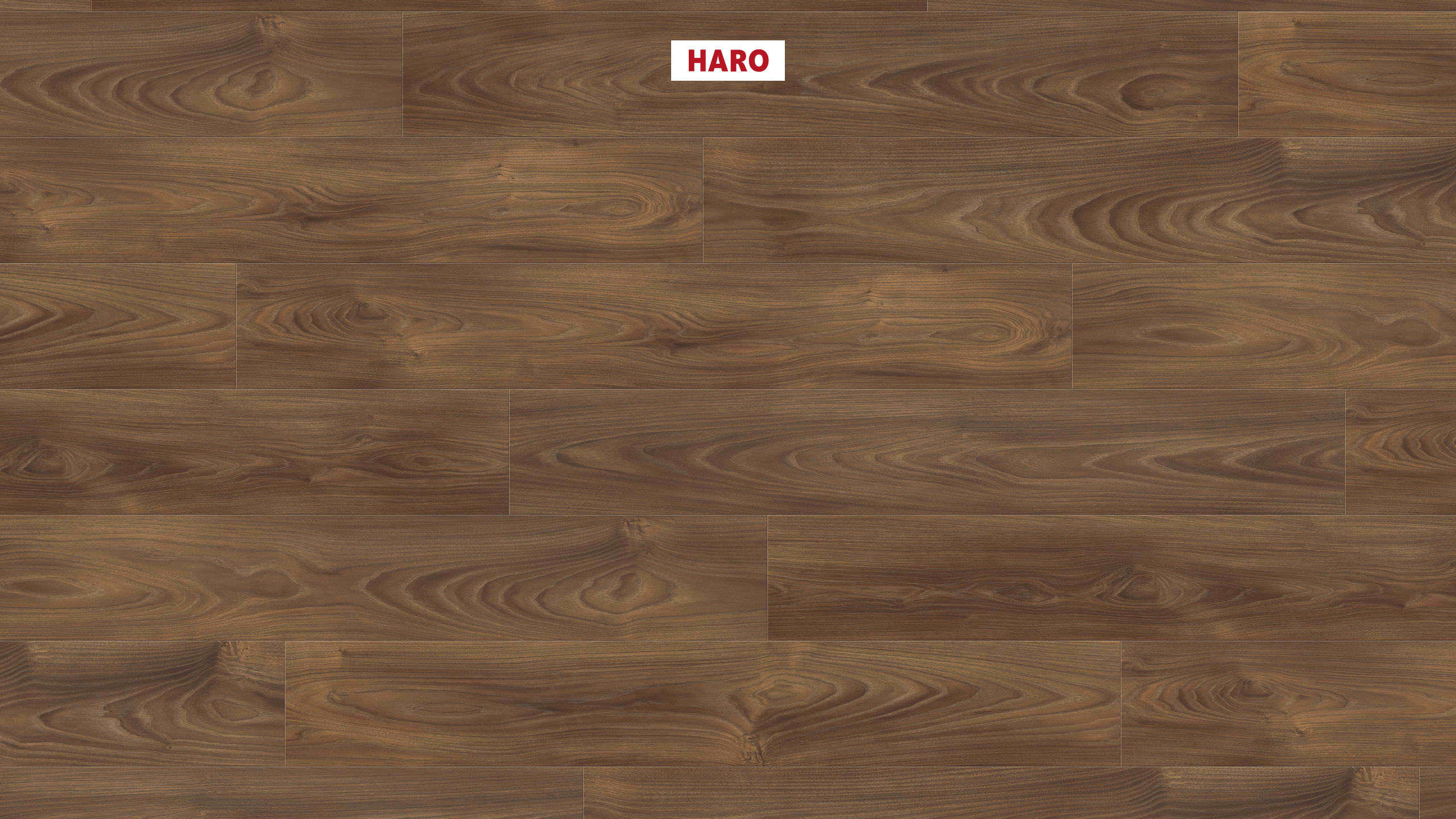 HARO Laminatgulv TRITTY 200 Aqua Plank 4V Valnød Vario* authentic soft Silent Pro Top Connect