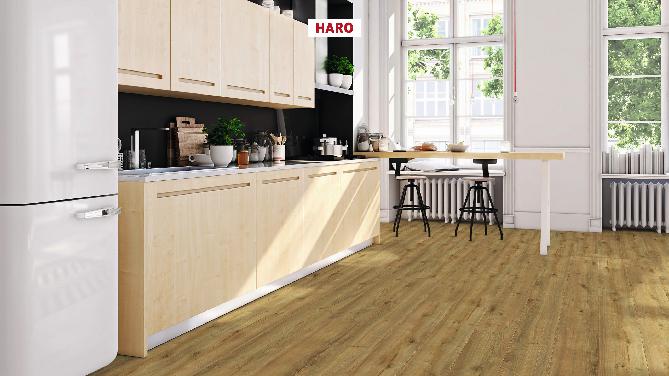 DISANO by HARO ClassicAqua Plank XL 4V Eg Peak honning* børstet Top Connect