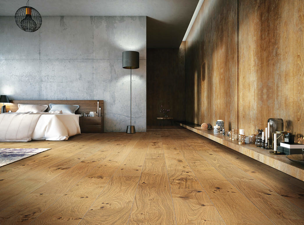 HARO PARKETT 4000 Landhausdiele 180 4V Eiche Sauvage retro strukturiert naturaLin plus Top Connect