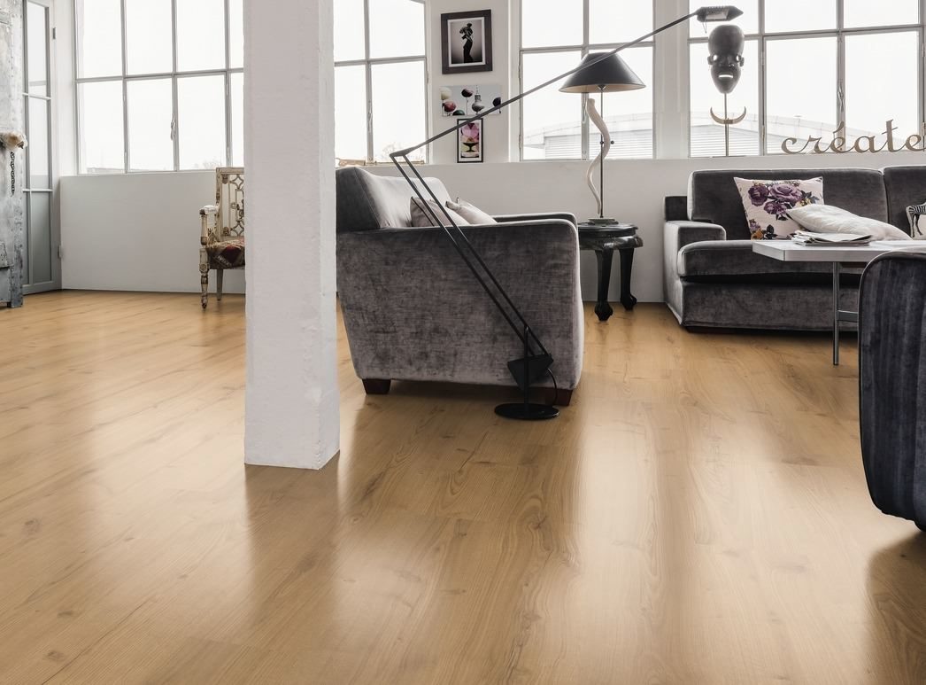 HARO Laminatboden Sonderedition NKL31 Landhausdiele Eiche Meran* strukturiert matt Lock Connect plus