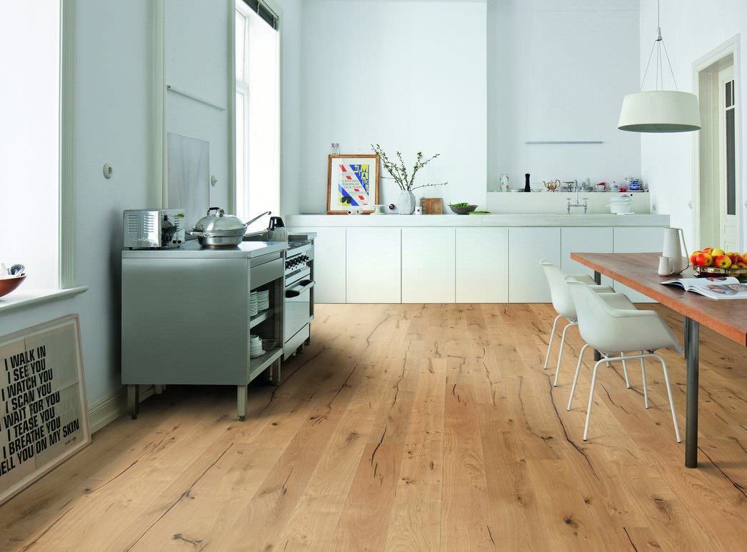 HARO PARKETT 2500 Landhausdiele 180 2V Eiche Alabama strukturiert naturaLin plus Top Connect