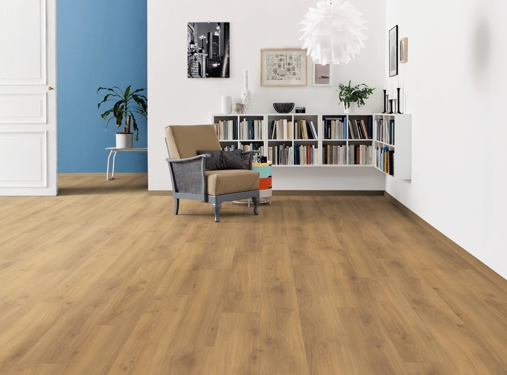 Produktbild 2 Landhausdiele 4V Eiche Emilia Honig* authentic soft