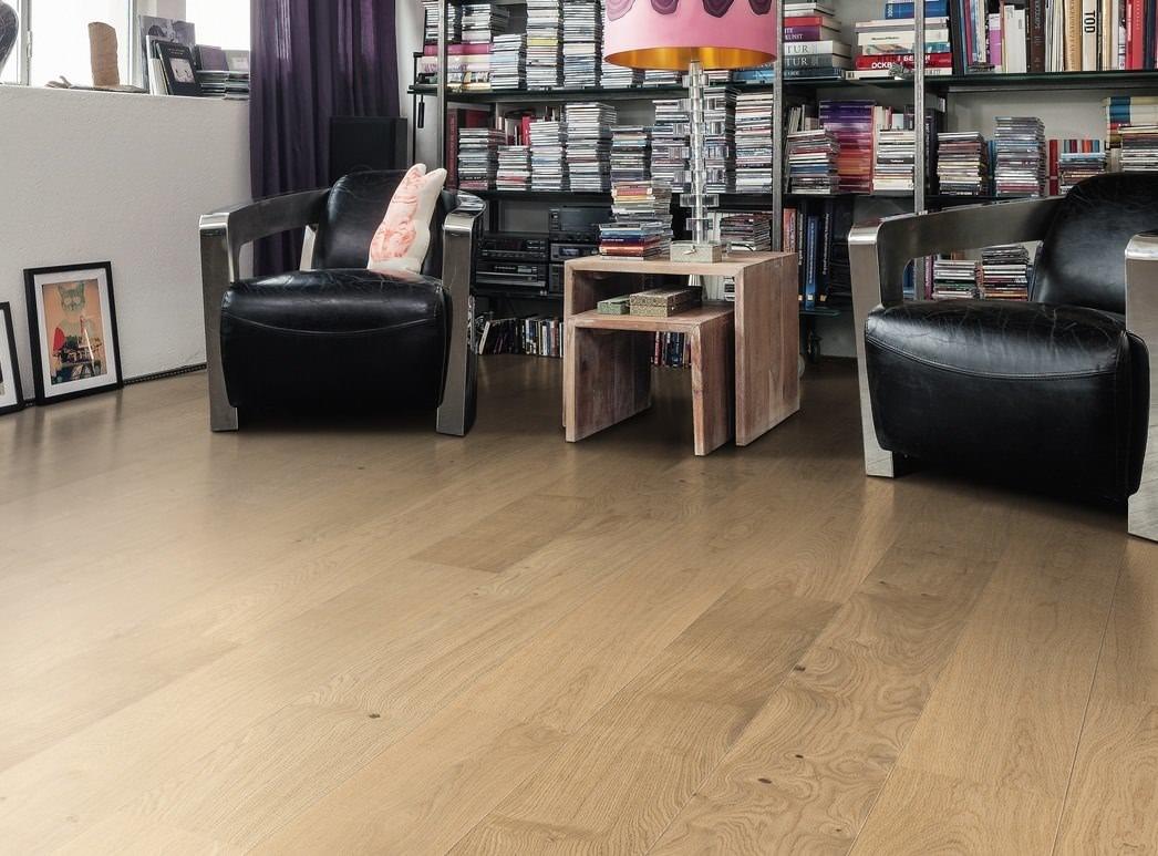 HARO PARKETT 4000 Landhausdiele 180 2V Eiche invisible Markant strukturiert permaDur Top Connect