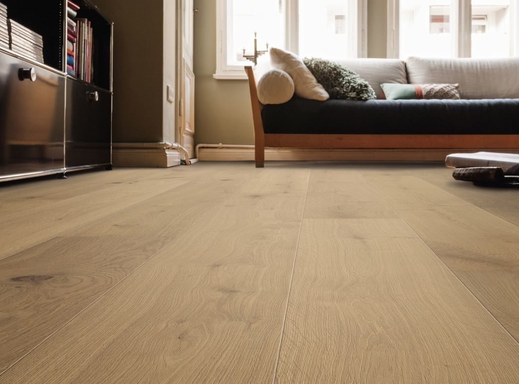 HARO PARKETT 4000 Landhausdiele 180 4V Raucheiche invisible Sauvage strukturiert naturaLin plus Top Connect