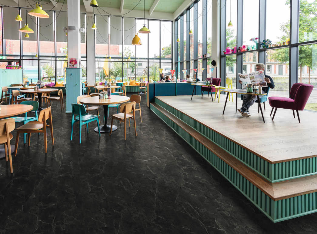 DISANO by HARO Project Piazza 4VM Marmor anthrazit* Steinstruktur