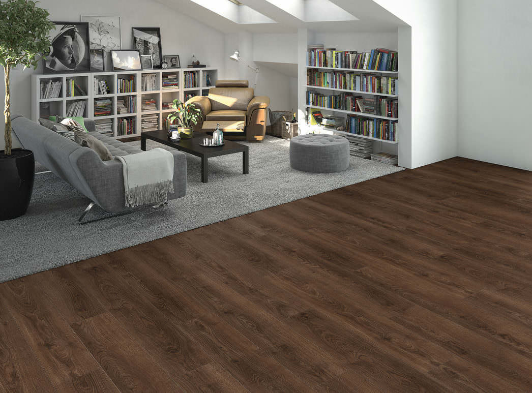 DISANO by HARO WaveAqua Landhausdiele 4V Eiche Victoria geräuchert* authentic Top Connect