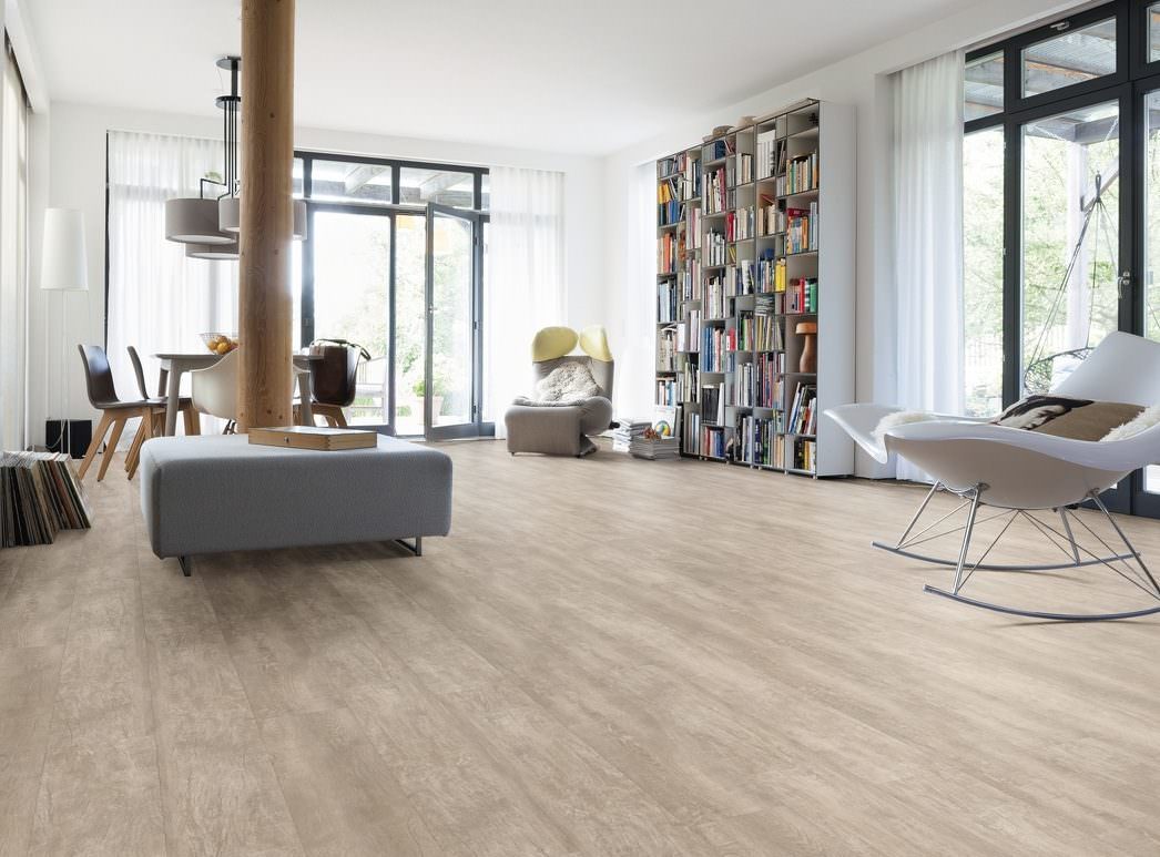 DISANO by HARO LifeAqua Landhausdiele 4V Antikeiche creme* rustikal strukturiert Top Connect