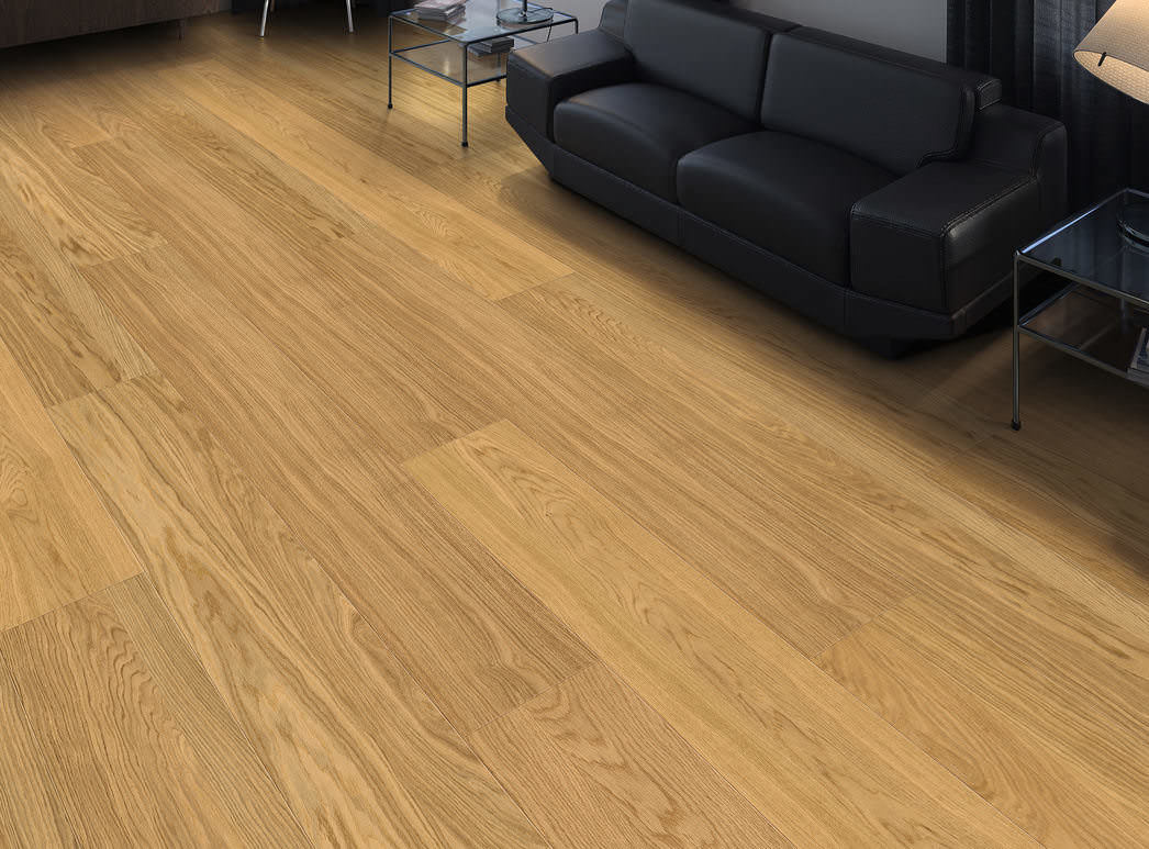 HARO Holz-Performanceboden Multivo Landhausdiele 2-Stab 4V Eiche Elegant strukturiert naturaDur plus Top Connect