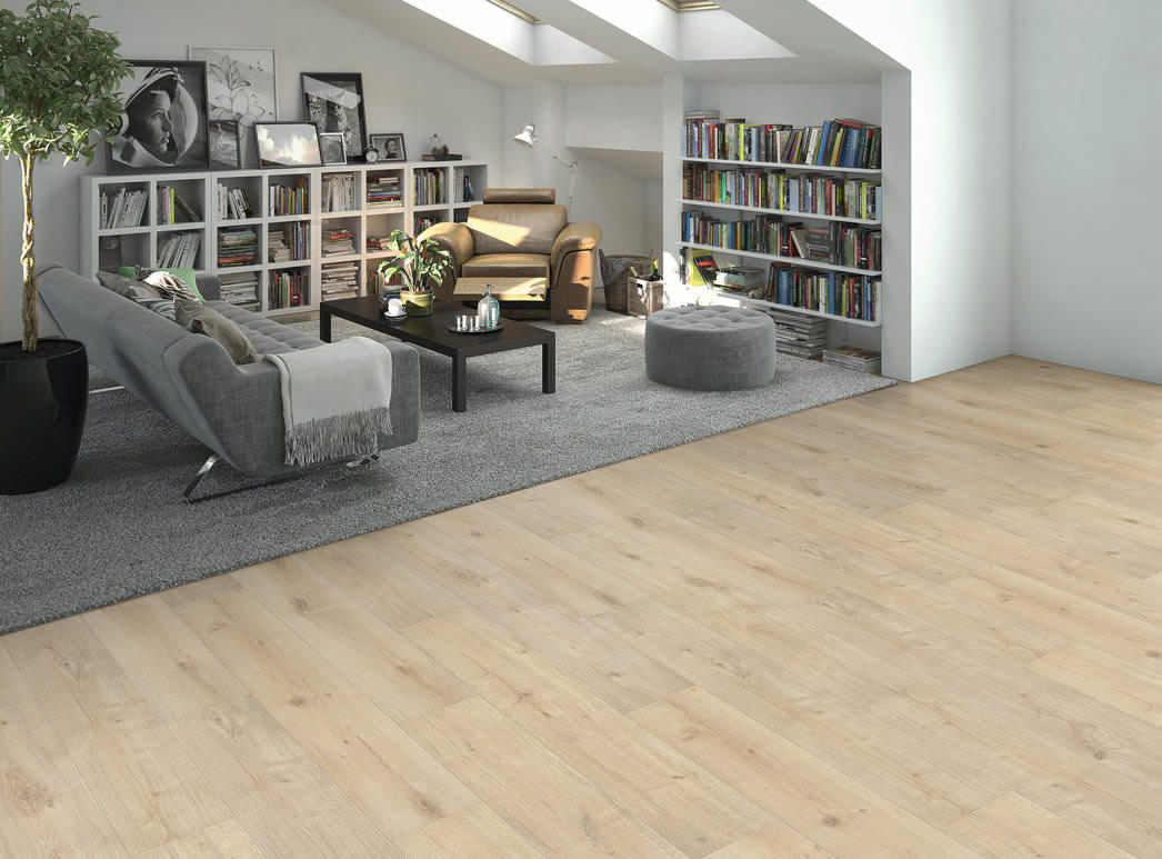 Produktbild 2 Landhausdiele Eiche Siena samtweiß* strukturiert matt