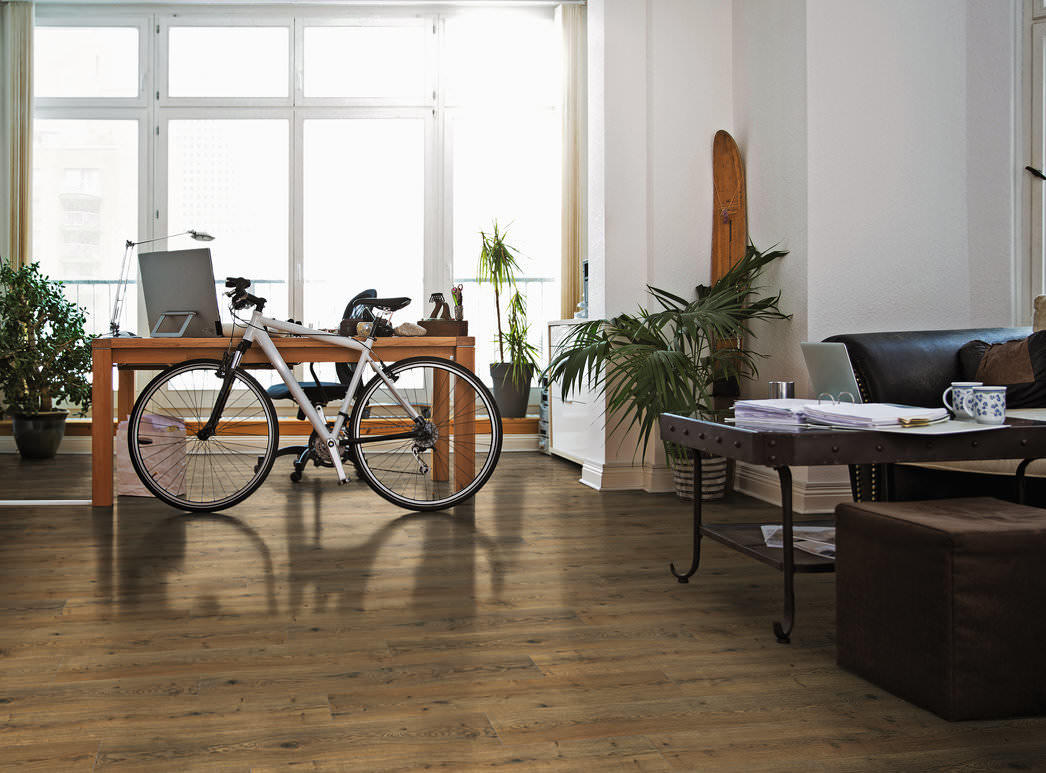 HARO Laminatboden Sonderedition NKL31 Landhausdiele Eiche Lombardia* strukturiert matt Top Connect