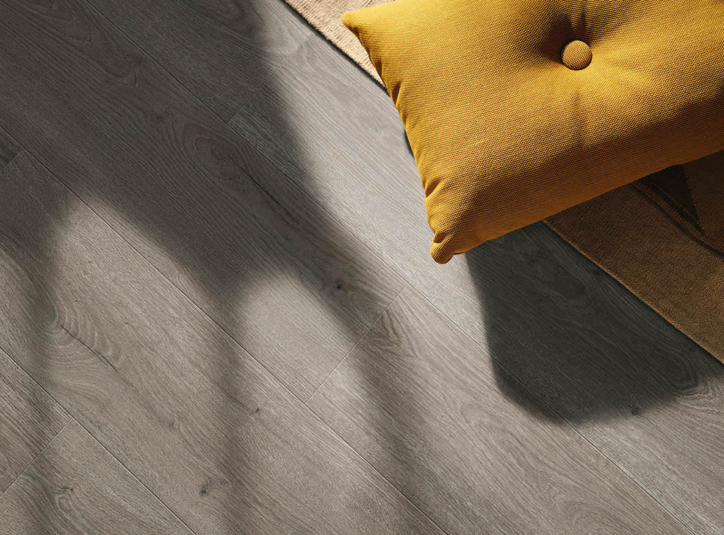 HARO Laminatboden TRITTY 200 Aqua Landhausdiele 4V Eiche Flavia grau* authentic Top Connect