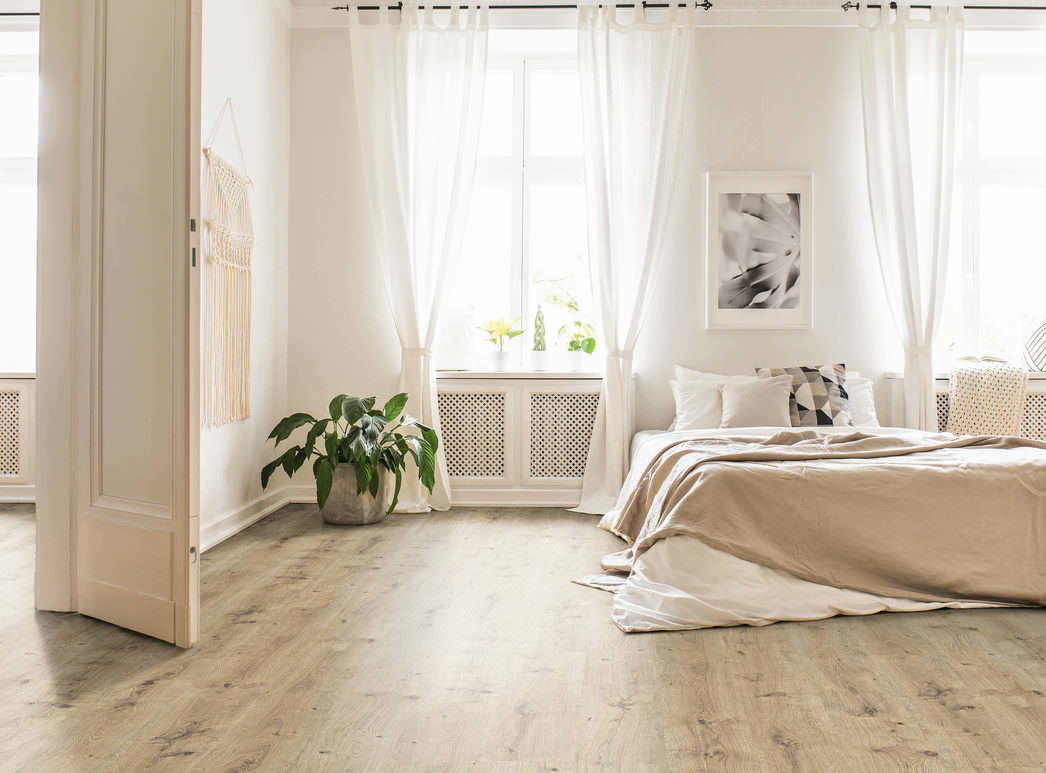 HARO Laminatboden 7 mm Landhausdiele Eiche Bremen* strukturiert Top Connect