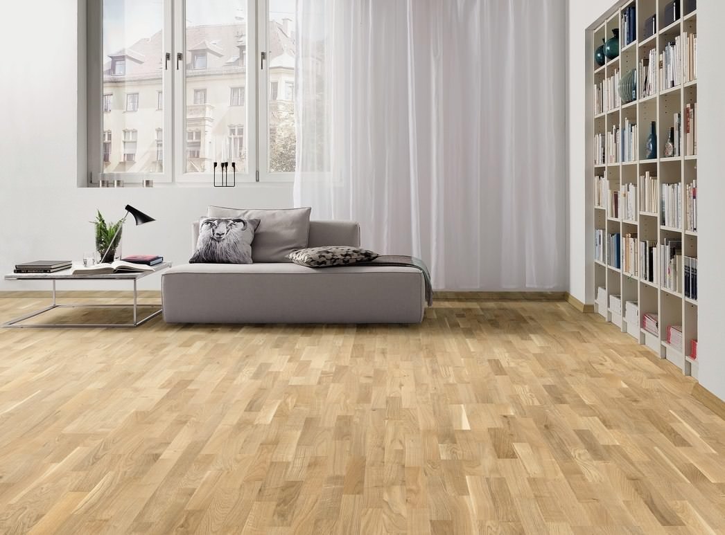 HARO PARKETT 2500 Schiffsboden Eiche invisible Favorit strukturiert naturaDur Top Connect