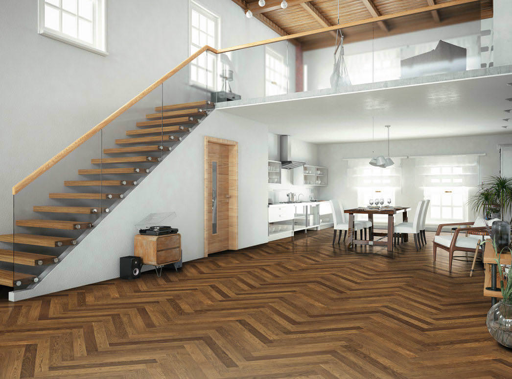 parkettmanufaktur by HARO 4000 Landhausdiele Prestige Raucheiche Selectiv strukturiert oleovera Nut & Feder