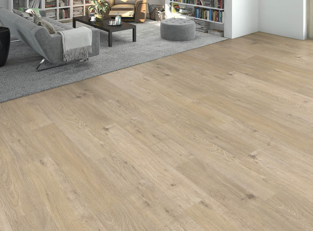 DISANO by HARO WaveAqua Landhausdiele 4V Eiche Whistler kieselgrau* authentic Top Connect