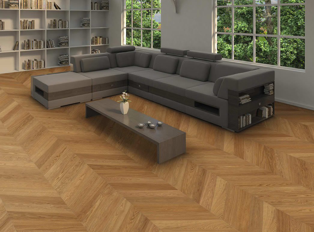 Produktbild 2 Chevron 4V Eiche Selectiv strukturiert