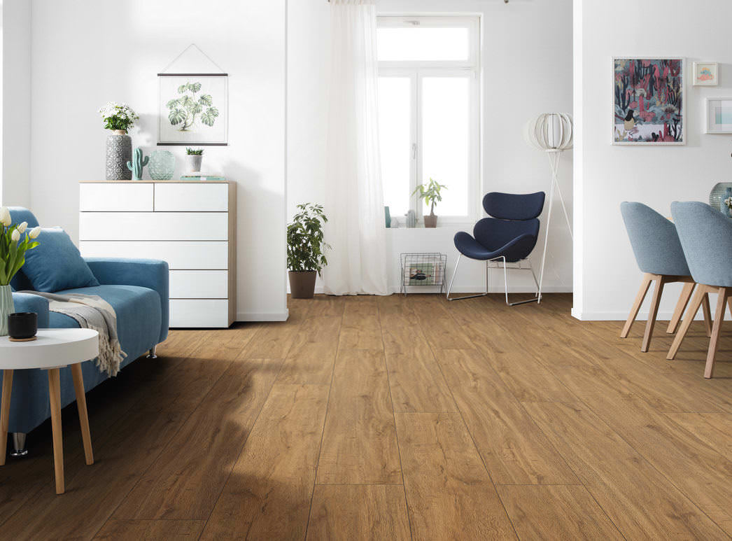 DISANO by HARO LifeAqua Landhausdiele XL 4V Bergeiche* strukturiert Top Connect