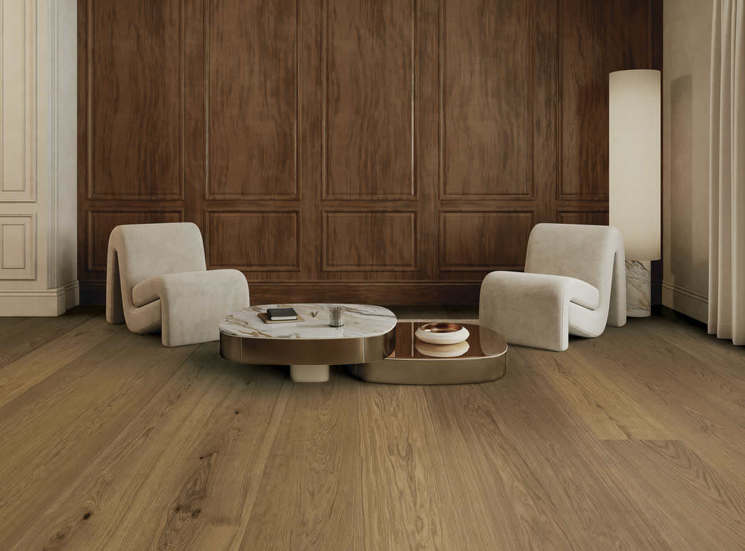 parkettmanufaktur by HARO 6000 Landhausdiele XL 4V Eiche Selectiv strukturiert oleovera Nut & Feder