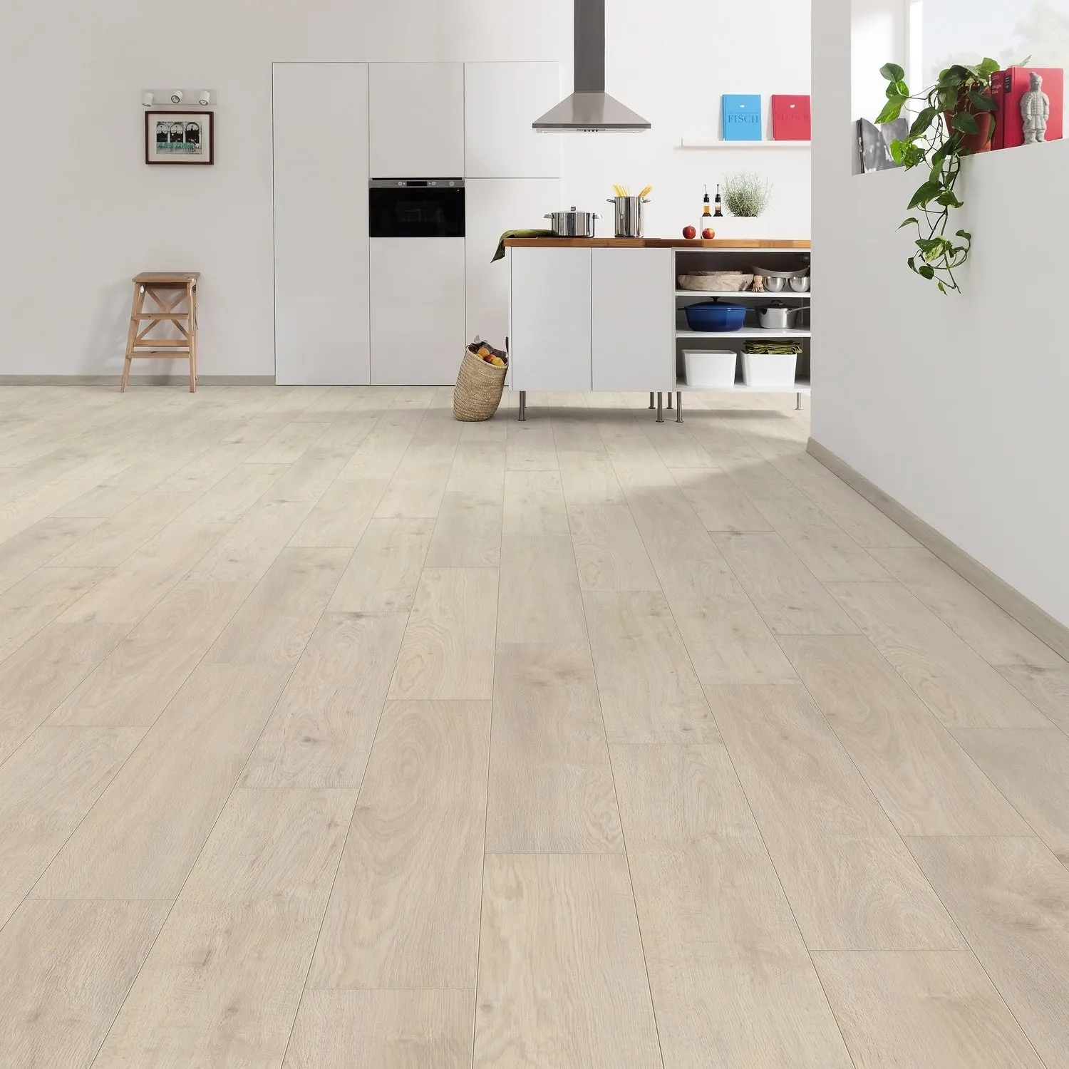 Produktbild 4 Landhausdiele 4V Eiche Sicilia weiß* authentic matt